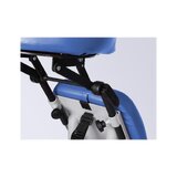 Prestige K012 pneumatikus emelésű masszázsfotel, kék