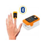 Pulzoximéter oxigénszaturációs monitor Bluetooth-szal és alkalmazással