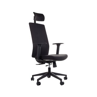 Irodai szék ergonomikus ZN-807-B - Fekete