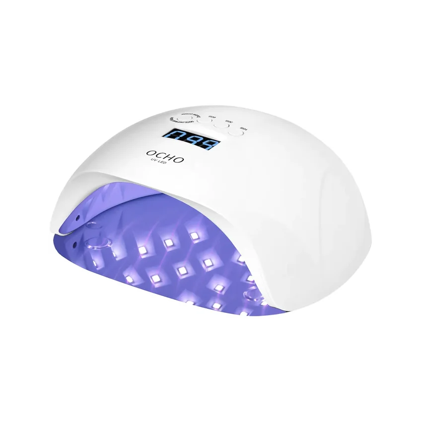 UV LED lámpa OCHO NAILS X13 65W fehér tükrös aljjal