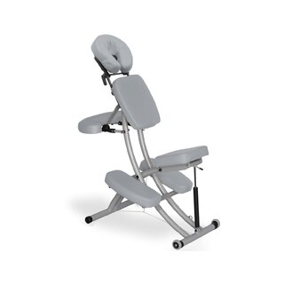 Prestige pneumatikus emelésű masszázsfotel K029 szürke