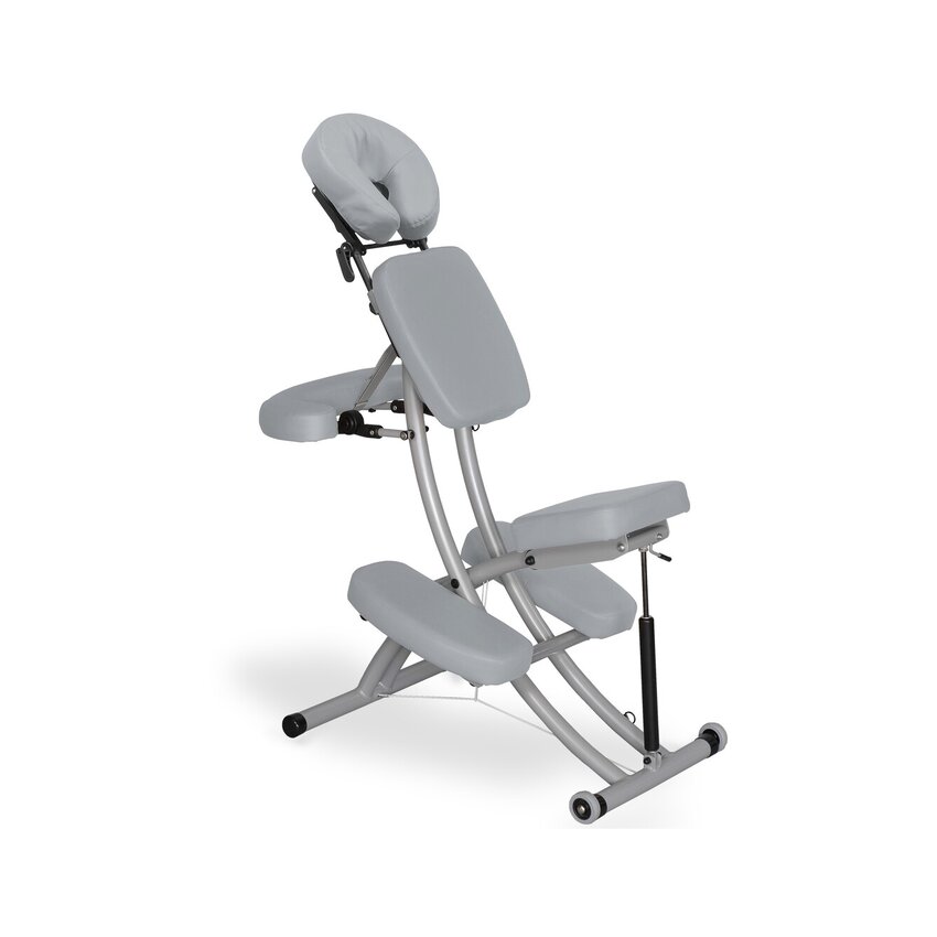 Prestige pneumatikus emelésű masszázsfotel K029 szürke