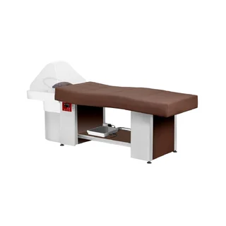 Fejrészleg japán stílusú masszázságy ülőke nélkül - barna